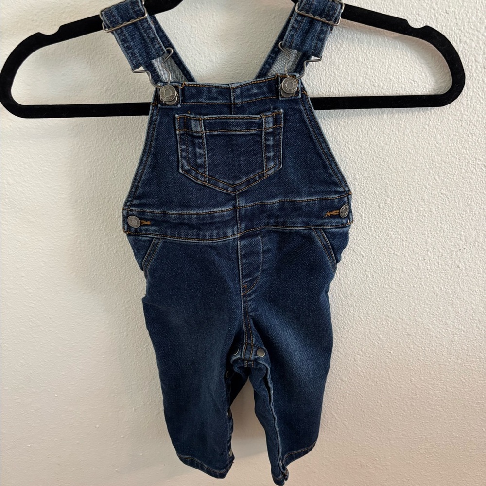 Okie Dokie toddler denim overalls